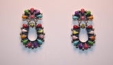 Multi- Stones Earrings